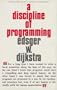 A Discipline of Programming
