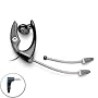 Plantronics MX505 Windsmart Boom Headset (Black and Gray)