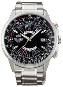 Orient #CEU07005B Men's Stainless Steel Multi Year Calendar Automatic Watch