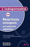 L'indispensable en r�actions ioniques en solution aqueuse