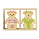 Blue Orange Toys Baby Bears Puzzle - Girls