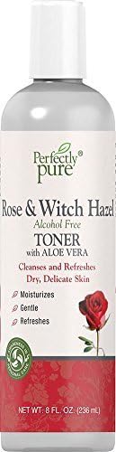 Perfectly Pure Rose & Witch Hazel Toner-8 oz Liquid by Perfectly Pure