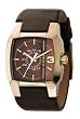 Diesel Analog Brown Leather Brown Dial Women's Watch #DZ1297
