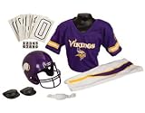 Minnesota Vikings Football Deluxe Uniform Set - Size Medium - Kids and Youth NFL Uniform Sets
