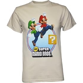 Nintendo DS New Super Mario Bros. Men's T-Shirt