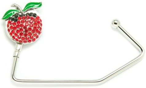 Red Crystal Apple Classic Purse Hook