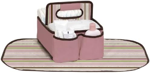 SaraBear Baskets Diapering Organizer - Pink