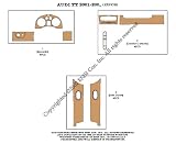 Audi TT Dash Trim Kit 01-04 - 12 pieces - Chrome