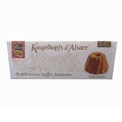 Feinherbe Tr�ffel Spezialit�t der Chocolaterie Bruntz, im Elsa�, Kougelhopfs d'Alsace, 16 d�licieuses truffes fondantes, 144g
