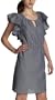 Jump Junior's Lightweight Chambray Dress,Indigo,Small