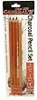 General's Charcoal Pencil Set, 4pk