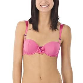 Xhilaration® Juniors Satin Bra - Pink
