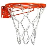 Bison Front Mount Double Rim Goal w/chain Net