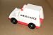 Vintage Little People Ambulance Car Mattel Replacement - Fisher Price Doll Toy Playset Figure