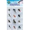 12 Fliegen Forellen Forellenk�der Forellenangeln