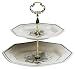 Nikko Ceramics Christmastime 2-Tier Tray