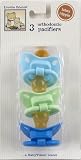 3-Pack Orthodontic Pacifier (Latex), Blue