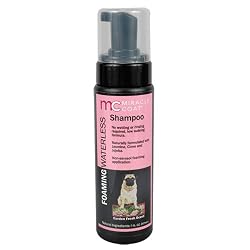 Miracle Coat Foaming Waterless Shampoo for Dogs, 7 oz