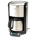 Krups FMF5 10-Cup Programmable Coffeemaker with Thermal Carafe, Black with Stainless Steel