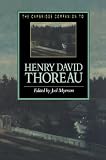 The Cambridge Companion to Henry David Thoreau (Cambridge Companions to Literature) [Paperback] [1995] Paper Ed. Joel Myerson