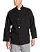 Dickies Men's The 8 Button Chef Coat, Black, X-Large