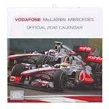 McLaren Mercedes Official 2012 Calendar - 30 x 30 cms (12 x 12 Inches)