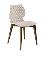 Metalmobil Set Silla 2 Uds. Uni-562 Taupe/Natural