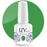 UV-Nails Soak-Off Gel Polish 0.5 OZ Color Show Stopper #215 + Aviva Nail Buffer