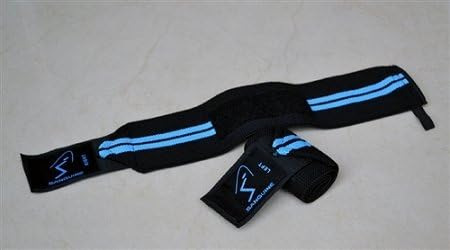 Power Lifting Wrist Wraps - Heavy Duty 12" Pair