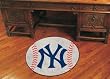 New York Yankees Baseball Floor Mat ROund 29"
