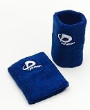 Phiten Titanium Wrist Band (Pair), Color: Blue