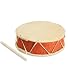 Double-Sided Tinya Drum with Authentic Goatskin Heads, 10 inch