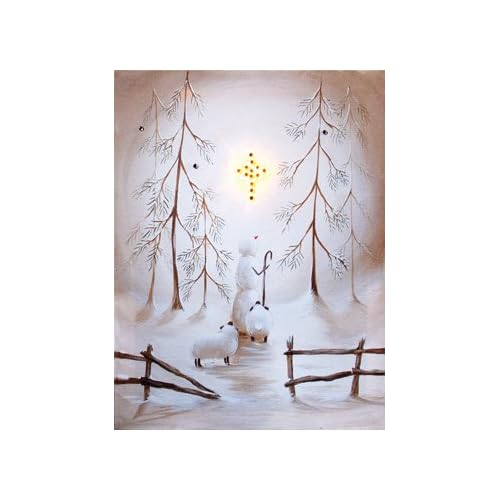 Canvas Print Radiance Star of Wonder Lighted Canvas