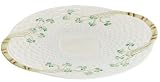 Belleek Shamrock Bread Plate
