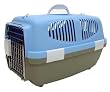 Brand New Dog Cat Pet Kennel Travel Crate Cage Carrier Z100S-Blue