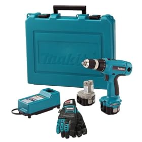Makita 6317DWDEX 12 Volt 1/2-Inch MFORCE Cordless Drill Kit with Free Pair of Mechanix Wear Gloves, a $40.00 Value