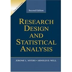 Research Design and Statistical Analysis