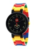 LEGO Midsize Classic Black Dial 4 Stud Brick Above 6 Black Watch #340816