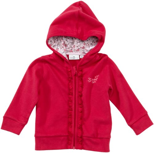 TOM TAILOR Baby - M&auml;dchen Sweatshirt 25143550021/pretty sweatjacket, Gr. 74, Rot (4172) Preisvergleich
