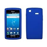 Blue Silicone Skin Soft Case for Samsung Captivate i897
