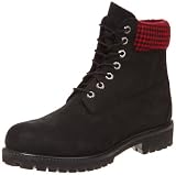 「[ティンバーランド] Timberland 6'' PREMIUM WATERPROOF with Woolrich Fabric 44527W 00(ブラック ウィズ ウールリッチ/11)」の画像