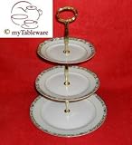 Noritake Allerton #N A Hostess Tray 3 Tier by Noritake