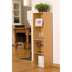 B�cherregal in Buche mit 4 F�chern
