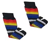 Japanese Style Ninja Tabi Socks Unisex Senior UK 9-11- RAINBOW