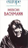 Europe, numéro 892-893 - Août-septembre 2003 : Ingeborg Bachmann