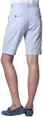 CNCN Mens Stylish Slim Fit Cotton Shorts Size 30/32 Light Blue