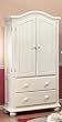 Sorelle Vista Armoire - France White