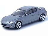 Die-cast Model Mazda RX8 (1:43 scale in Grey)