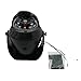 Odowalker Black Incandescent Light Illuminated Marine Compass Suitable for Boat Ship and Truck (Black)
