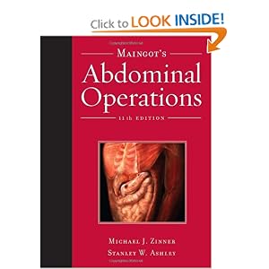 Click here to buy Maingot's Abdominal Operations (Zinner, Maingot's Abdominal Operations) by Michael Zinner and Jr,Stanley Ashley.